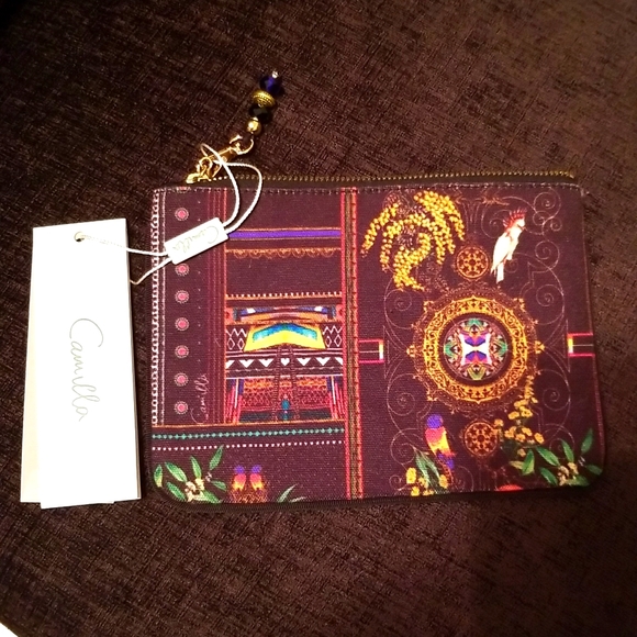 Camilla Blackheath Betty clutch CAMILLA UNICORN COLLECTABLE🦄 RARE🦜new in box - Picture 6 of 16